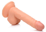 Pop Pecker 6.5 Inch Dildo With Balls - Light