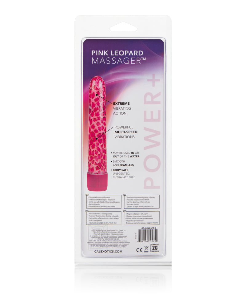 Leopard Massager - Pink