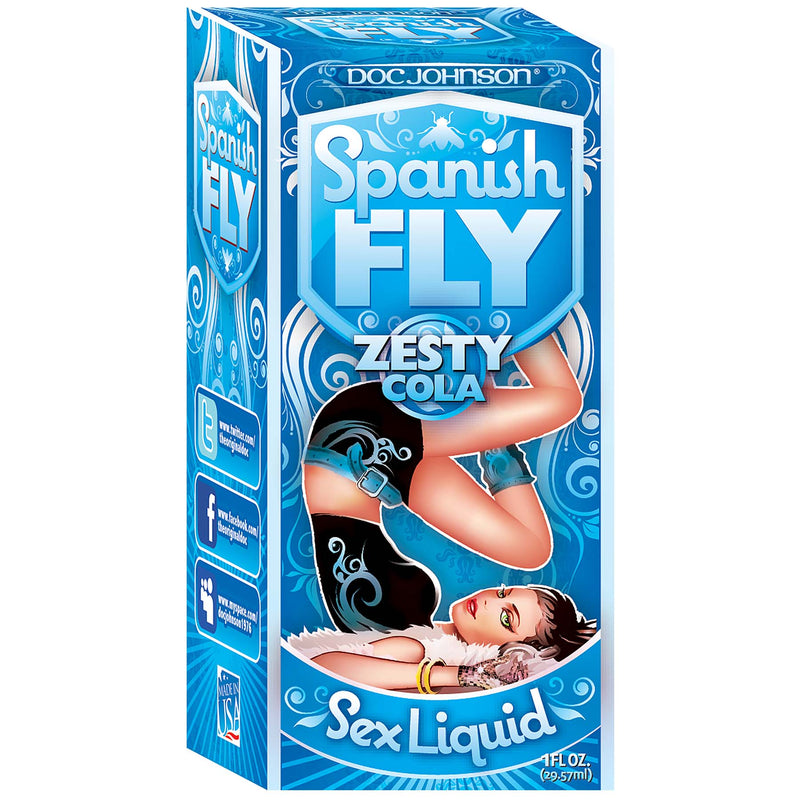 "Spanish Fly Sex Drops - 1 Fl. Oz. - Zesty Cola DJ1308-04"