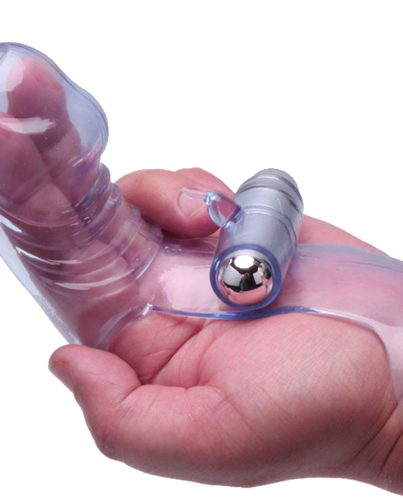 Vibro Finger Wearable Stimulator - Purple