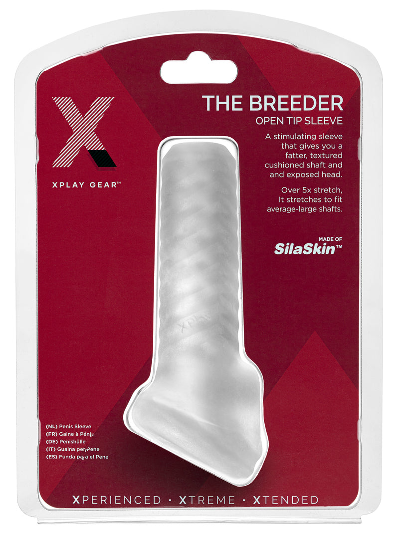 "Xplay Breeder - Sleeve - Clear PF-XP20C"