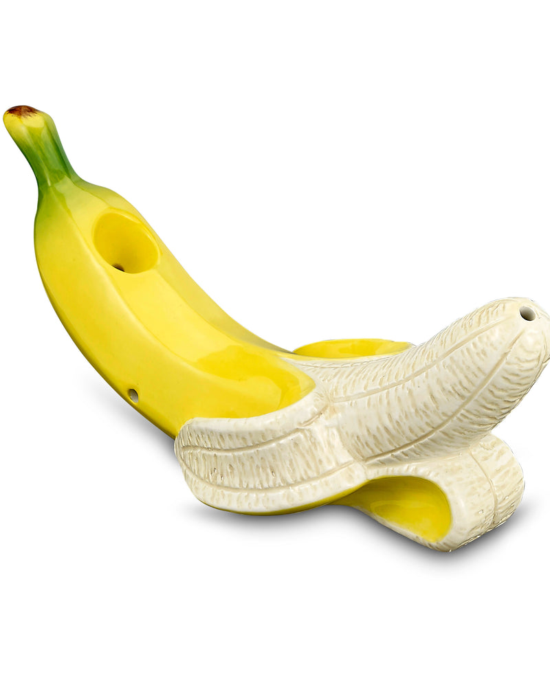 "Banana Pipe - Curvy Tropical Fruit Pipe FC-82552"