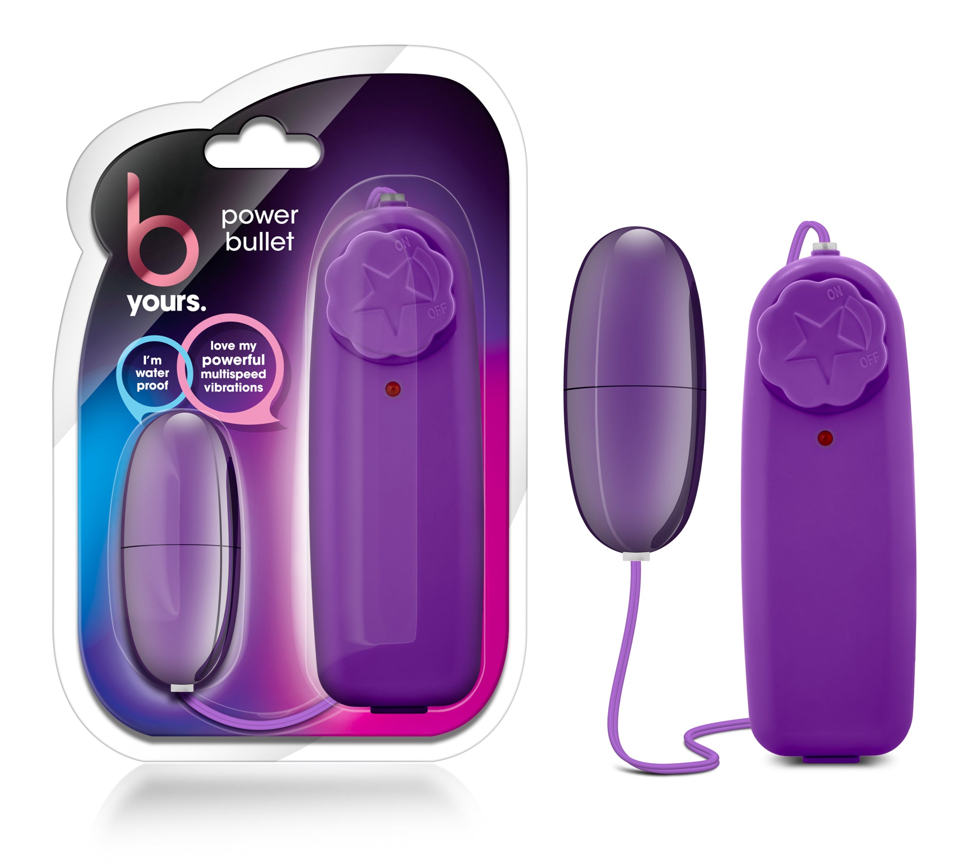 "B Yours Power Bullet - Purple BL-05501"