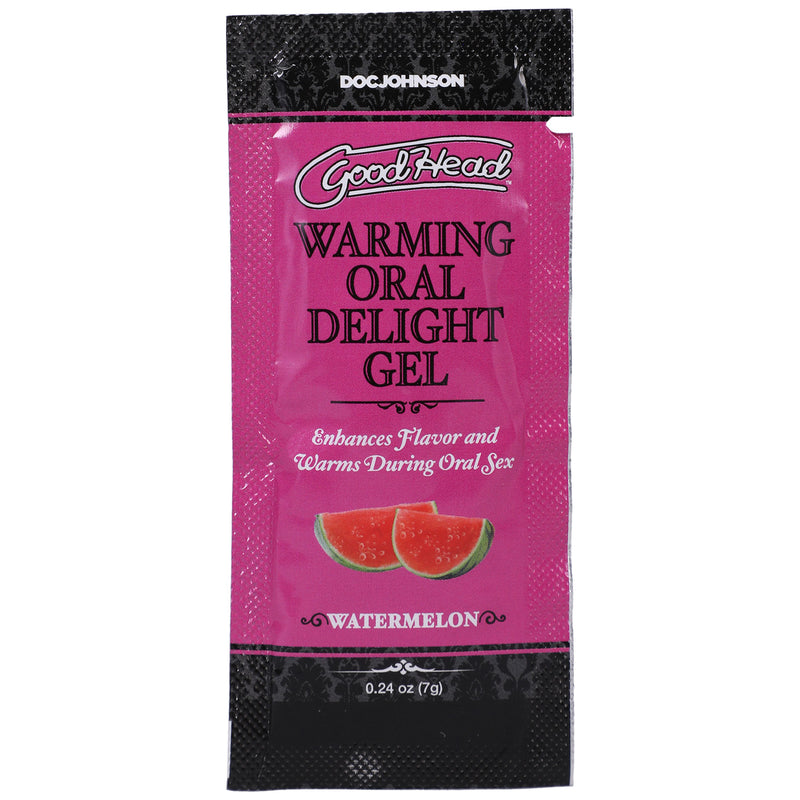 "Goodhead - Warming Oral Delight Gel - Watermelon - 0.24 Oz DJ1387-23-BU"