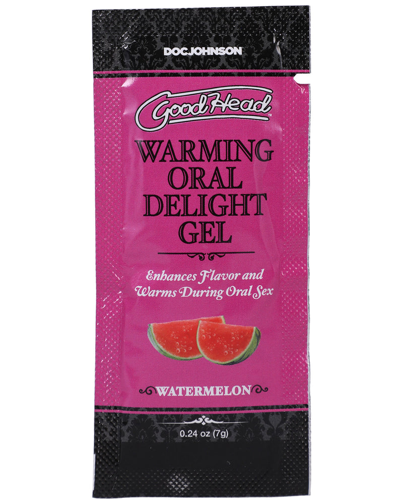 "Goodhead - Warming Oral Delight Gel - Watermelon - 0.24 Oz DJ1387-23-BU"