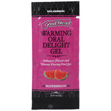 "Goodhead - Warming Oral Delight Gel - Watermelon - 0.24 Oz DJ1387-23-BU"