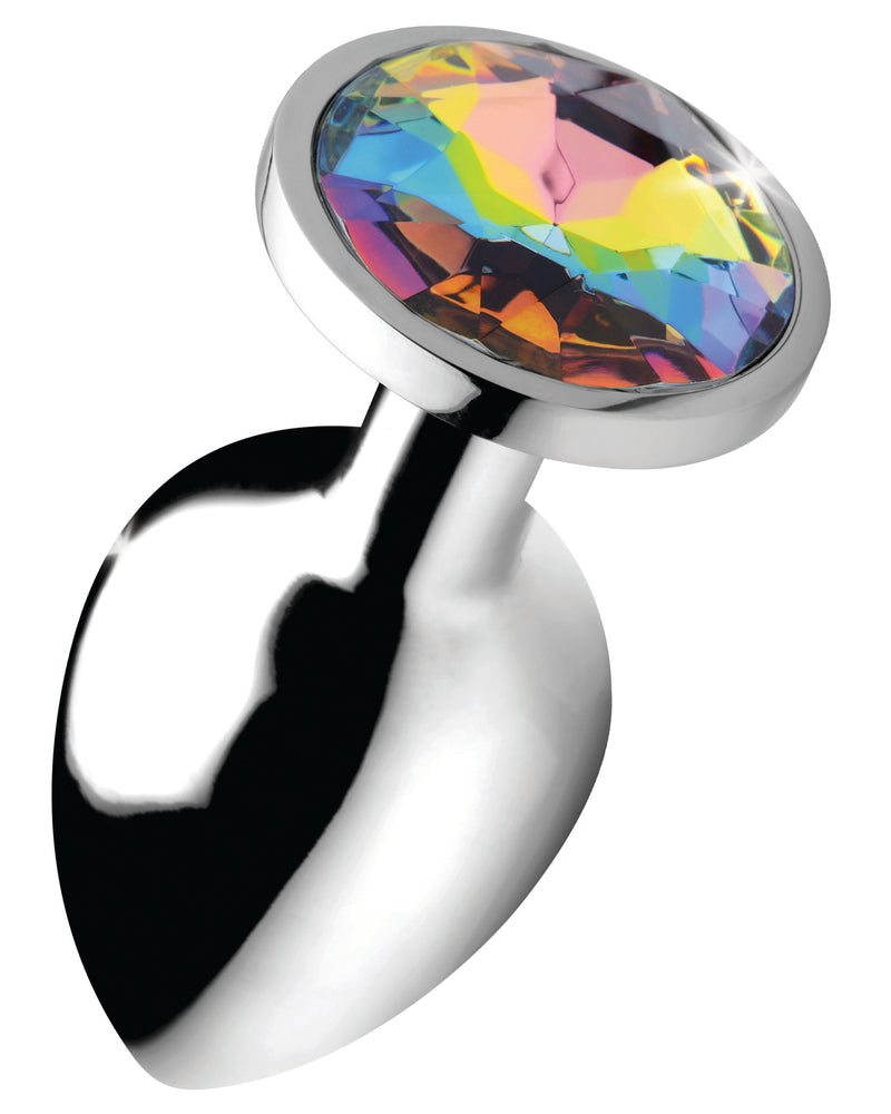 "Rainbow Prism Gem Anal Plug - Large BTYS-AG375-LRG"