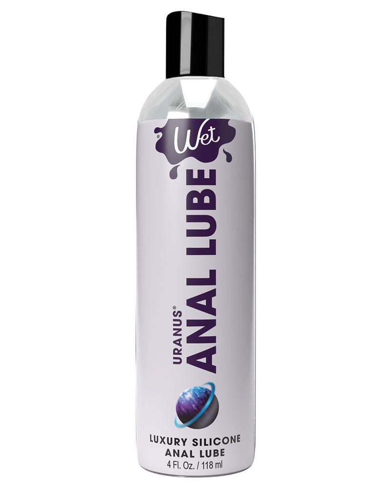 Wet Uranus Anal Lube - Premium Silicone Based Lubricant 4 Oz