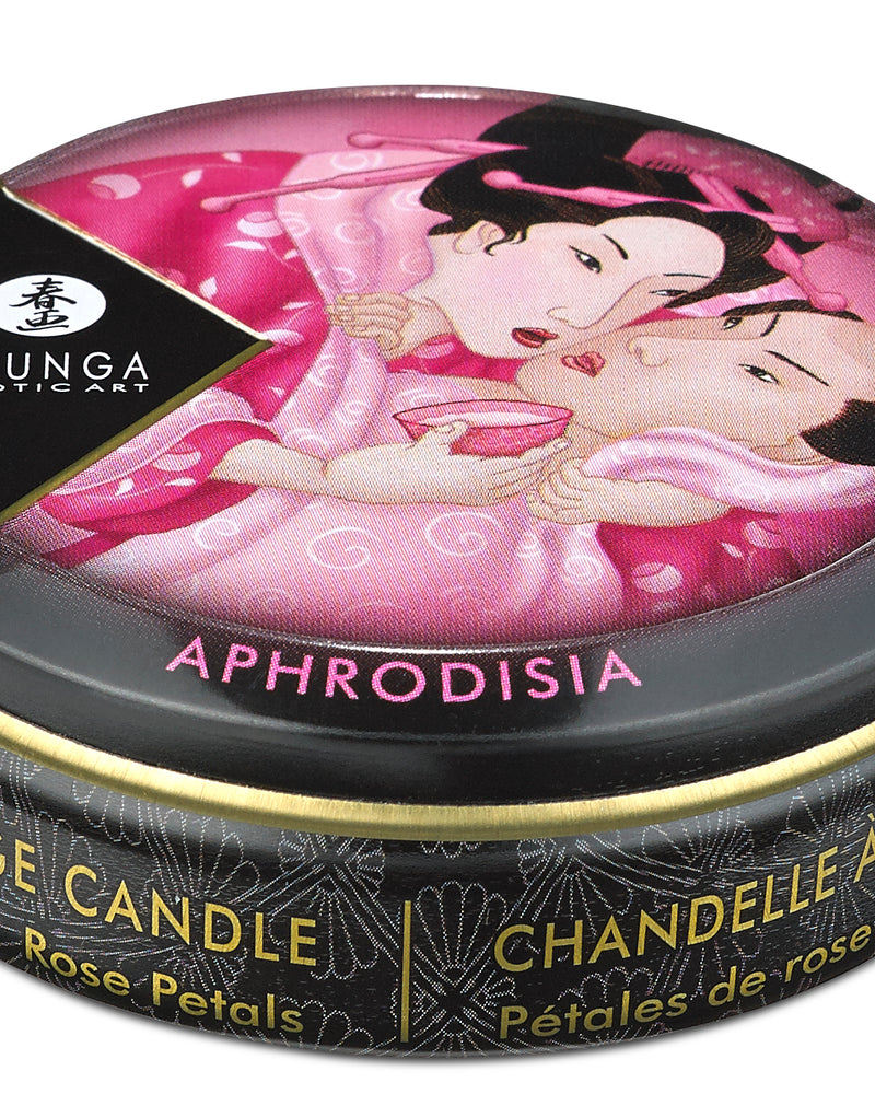 Mini Massage Candle - Aphrodisia - Roses Petals - 1 Fl. Oz.