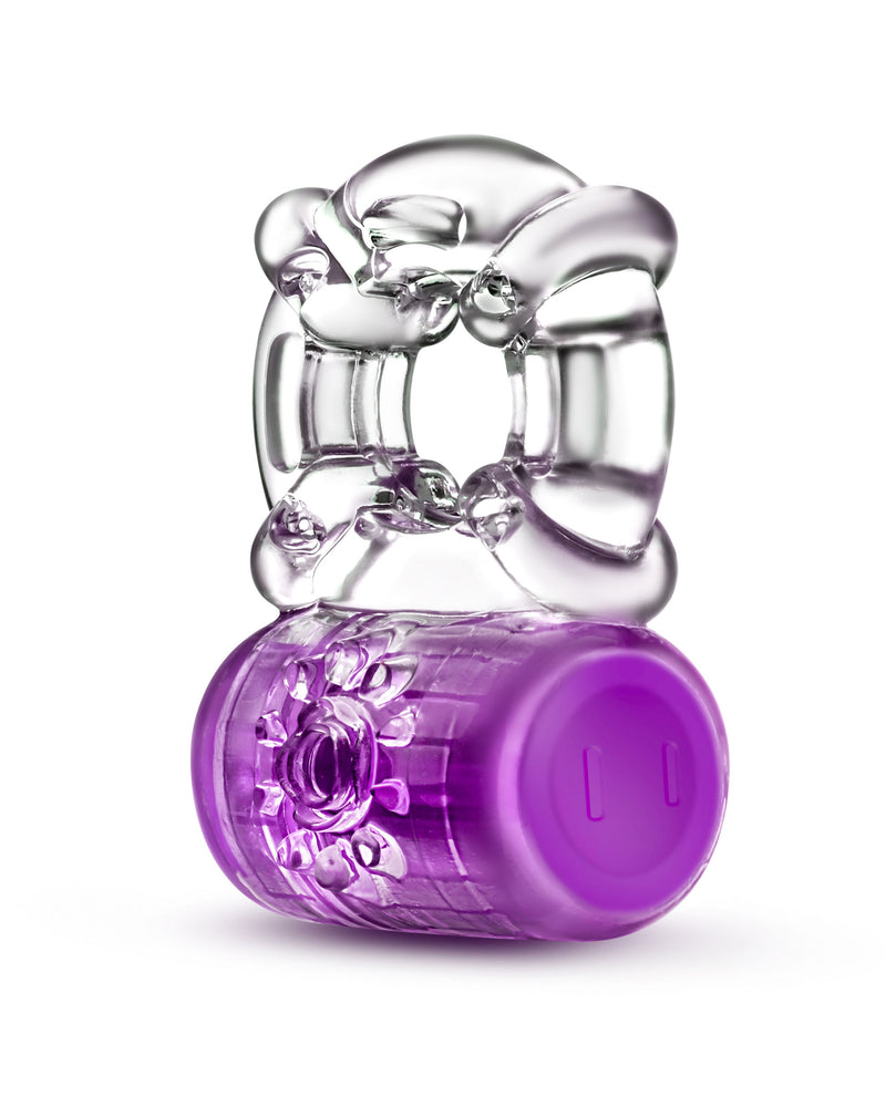Play With Me - One Night Stand Vibrating C-Ring - Purple