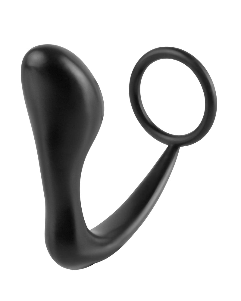 "Anal Fantasy Collection Ass Gasm Cockring Plug - Black PD4623-23"
