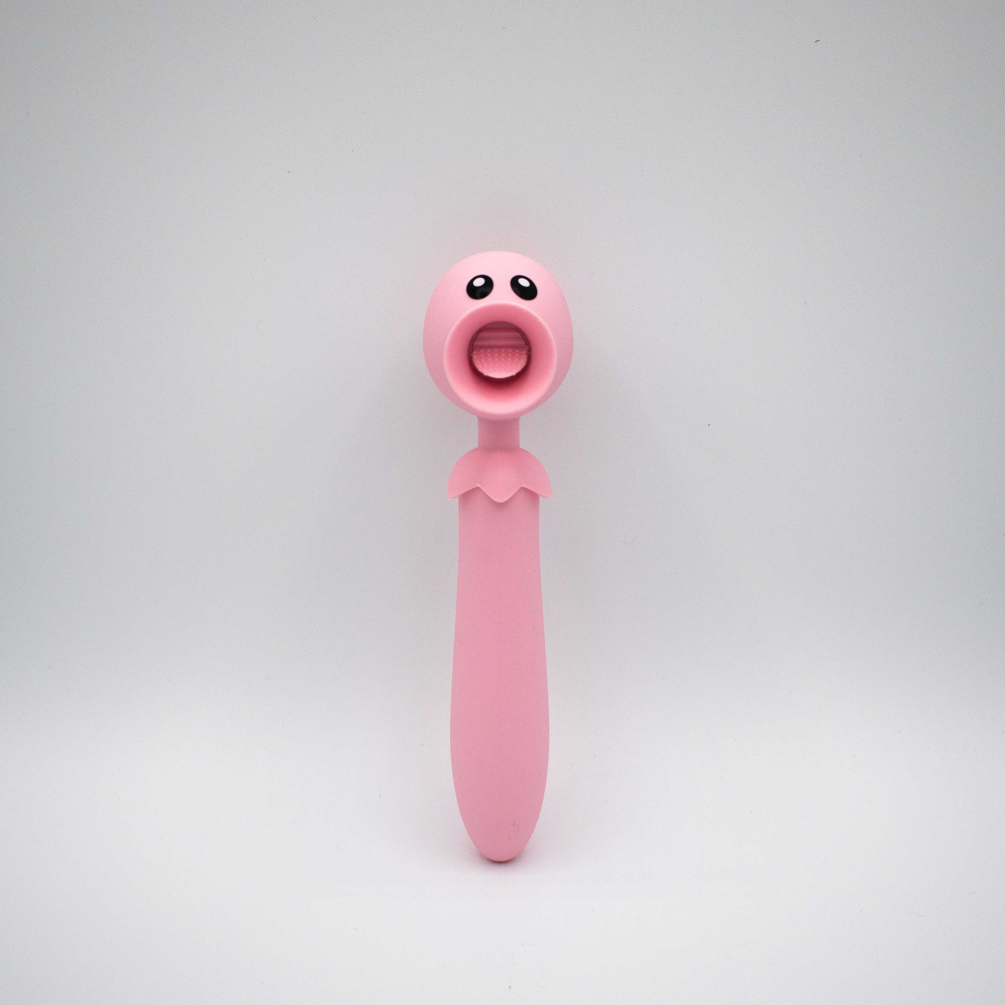 Lick n' Stick Clit Flicker and G-Spot Vibrator - Pink