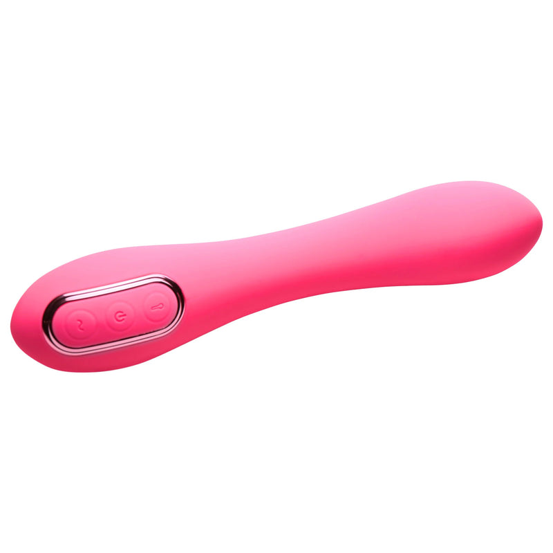 "Extreme-G Inflating G-Spot Silicone Vibrator - Pink INM-AH293"