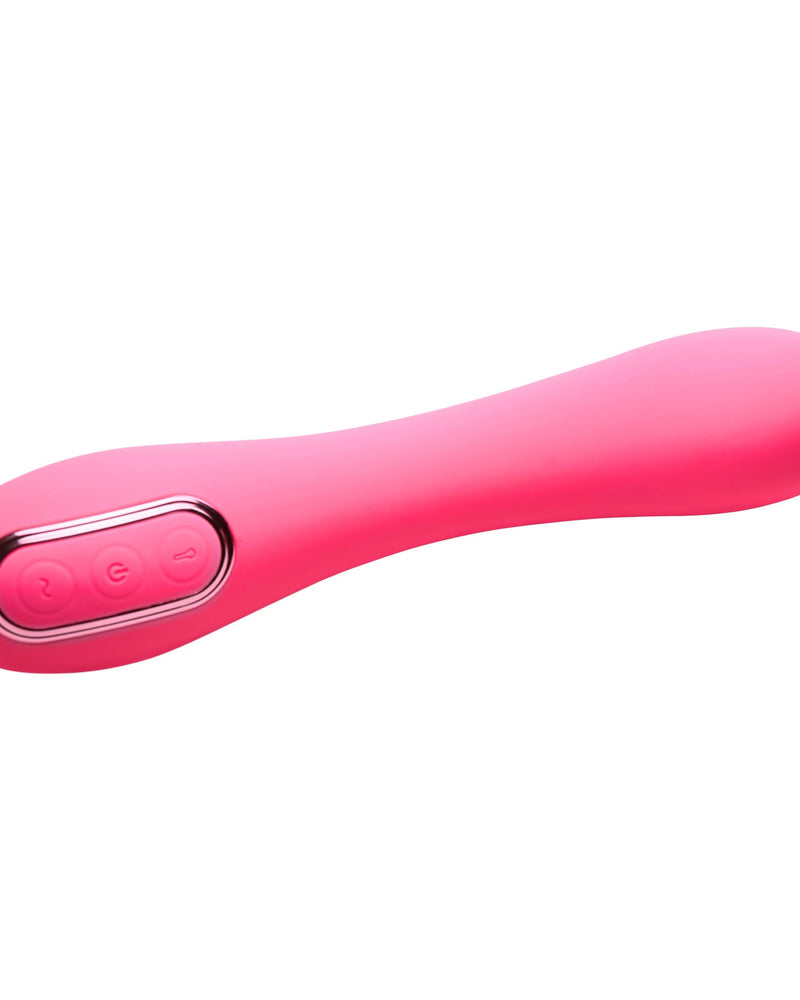 "Extreme-G Inflating G-Spot Silicone Vibrator - Pink INM-AH293"