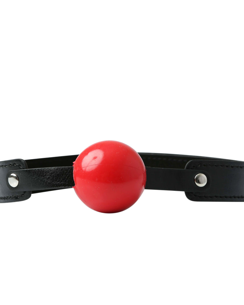 Sex and Mischief Solid Ball Gag - Red