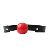 Sex and Mischief Solid Ball Gag - Red