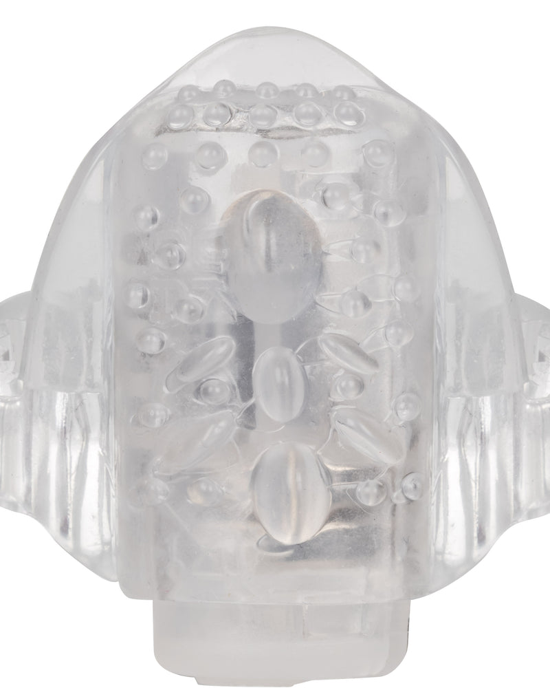 "Foil Pack Vibrating Tongue Teaser - Clear SE8000851"