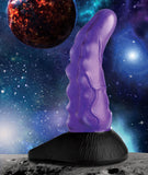 "Orion Invader Veiny Space Alien Silicone Dildo - Purple CC-AG876-PUR"