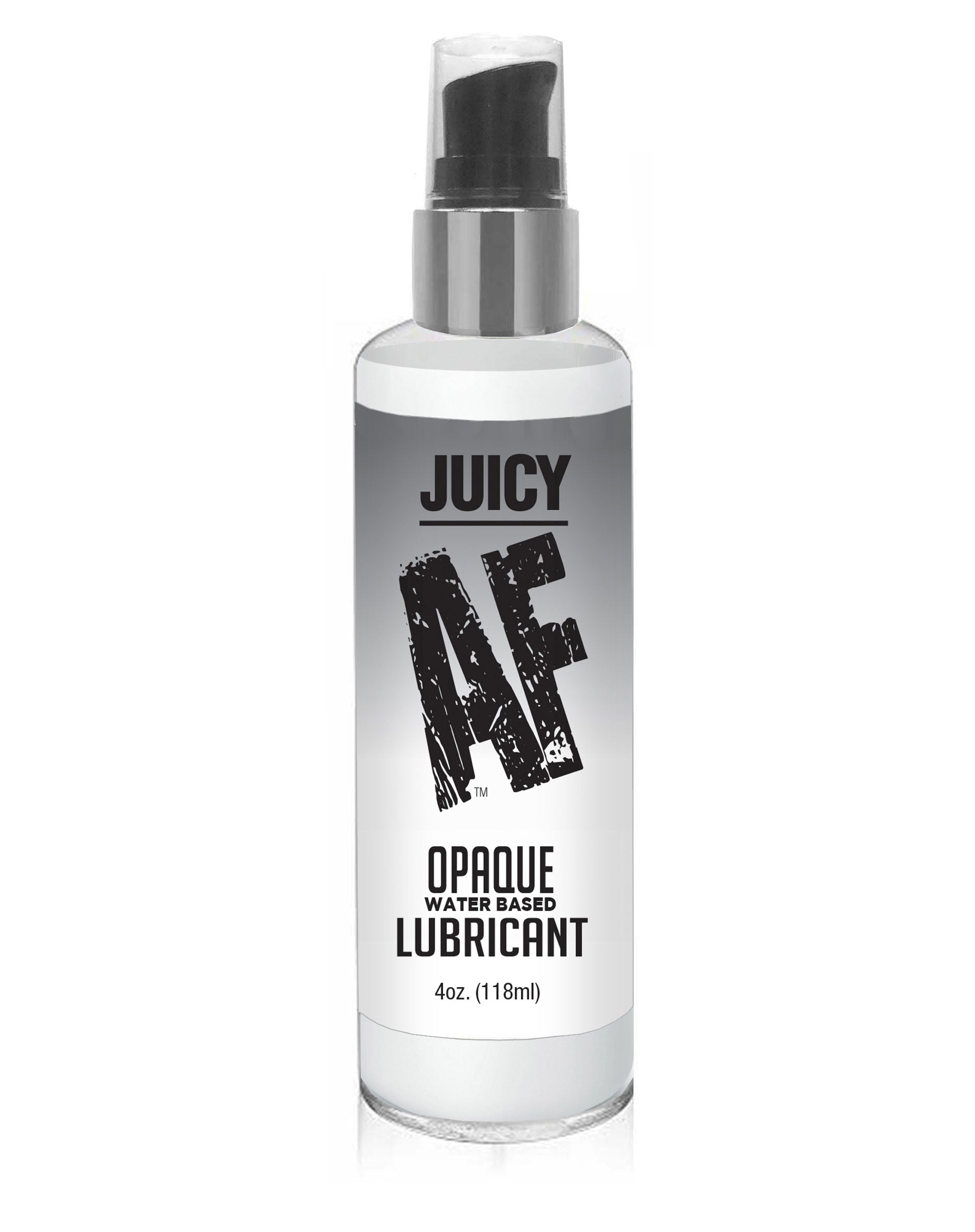 "Juicy Af Water-Based Creamy White Opaque Lubricant - 4 Oz LG-BT654"