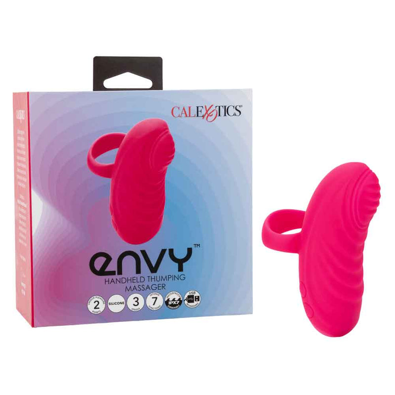 "Envy Handheld Thumping Massager - Pink SE0012103"