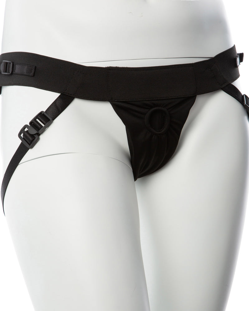 Gender Fluid Johnnie Strap-on Harness - Black