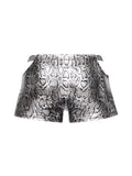 "s'naked Pouch Short - Small - Silver/black MP-153282SKSM"