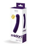 Midori Rechargeable G-Spot Vibe - Deep Purple