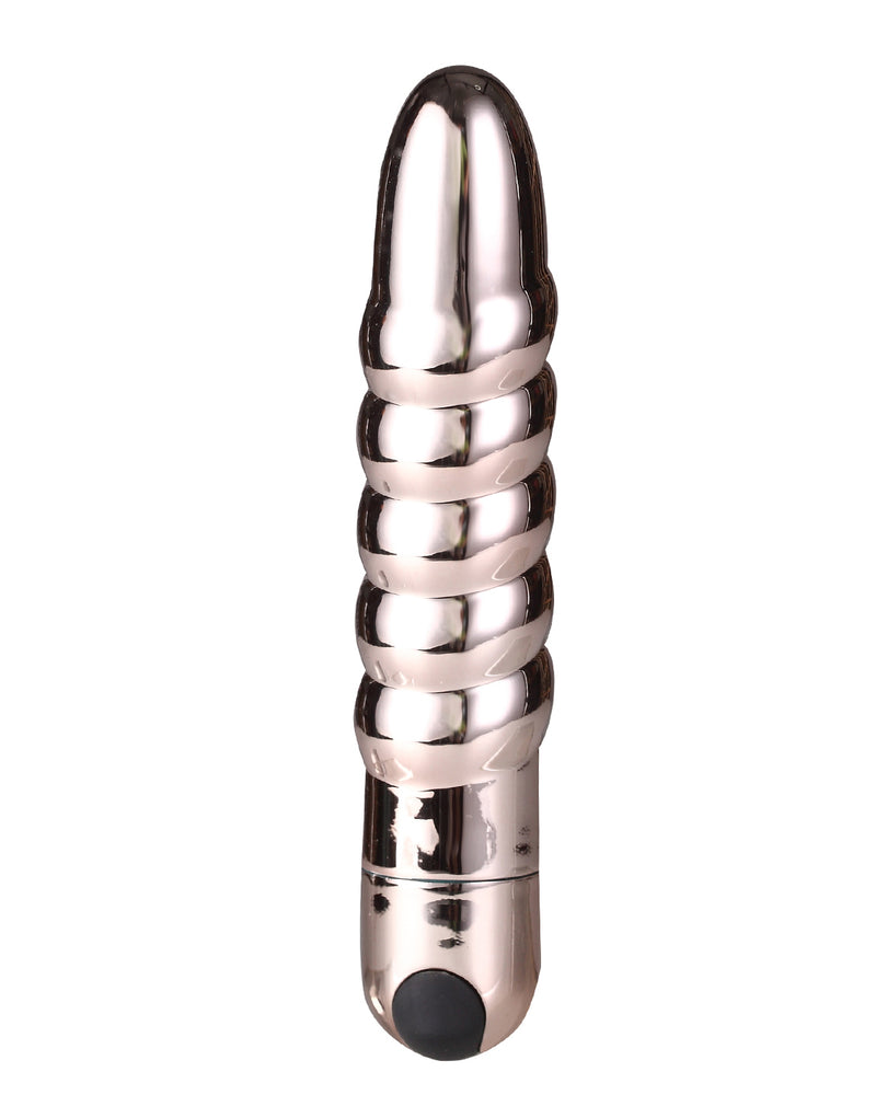 Lola 10 Function Vibrating Twisty Bullet - Rose Gold