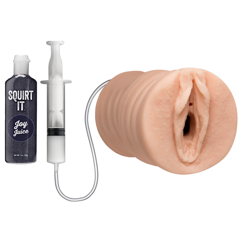 "Squirt It - Squirting Pussy Stroker With Joy Juice - Vanilla DJ0683-50-BX"