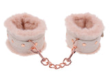 Peaches N Creame Fur Handcuffs - Pink