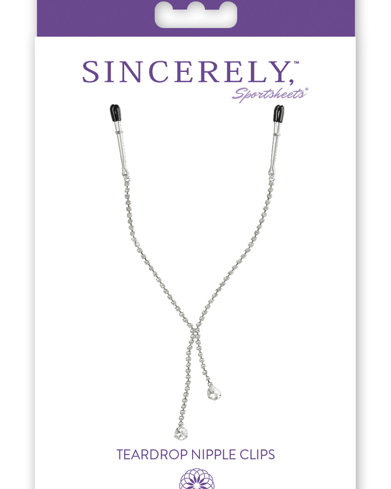 Sincerely Teardrop Nipple Clips