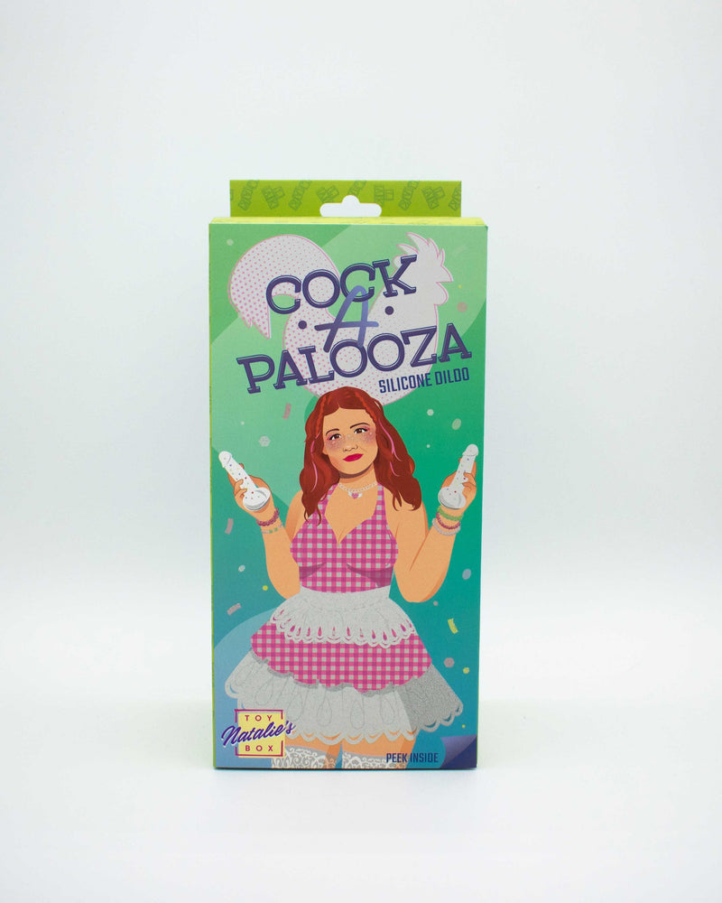 "Cock-a-Palooza Confetti Silicone Suction Dildo LAK-9095"