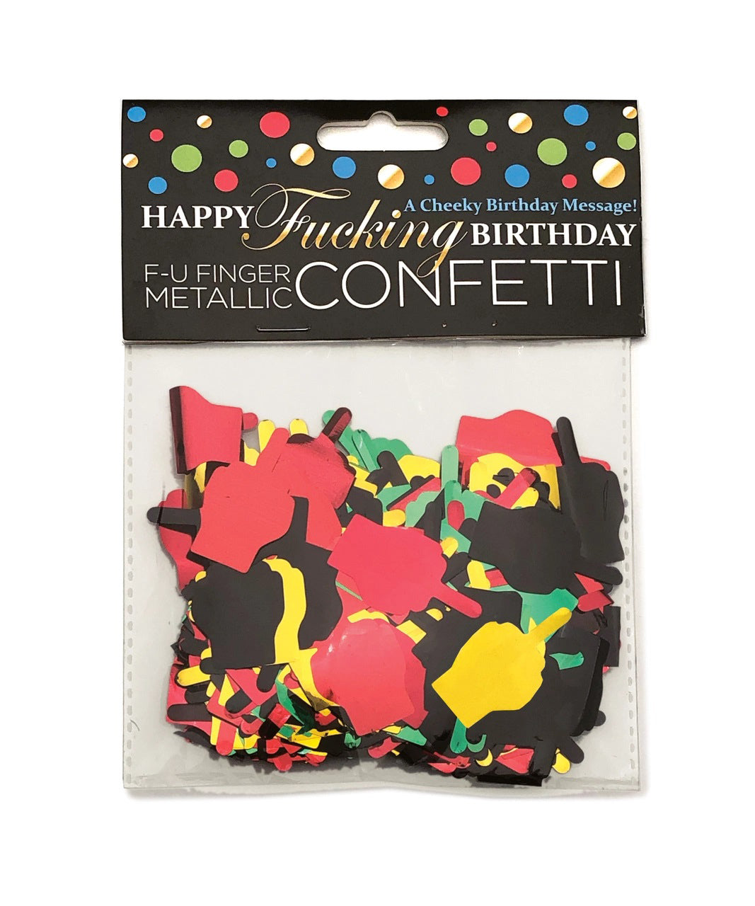 "Happy Fucking Birthday Confetti LG-CP1054"