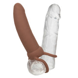 Performance Maxx Rechargeable Thick Dual Penetrator - Brown