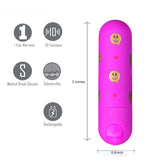 "Giggly Super Charged Mini Bullet - Pink MTMA330-EM"