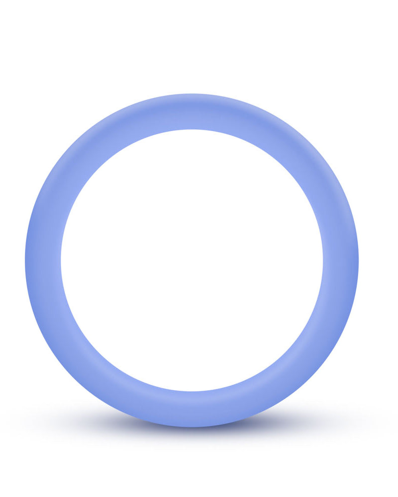 "Performance - Silicone Glo Cock Ring - Blue Glow BL-91167"