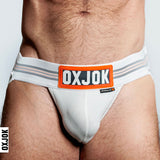 Slingjock Upthrust Slider-Strap Jock White Snow - Medium