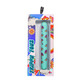 "Lucy Mushroom Pattern Rechargeable X-Long Bullet - Blue MTMA332-MU"