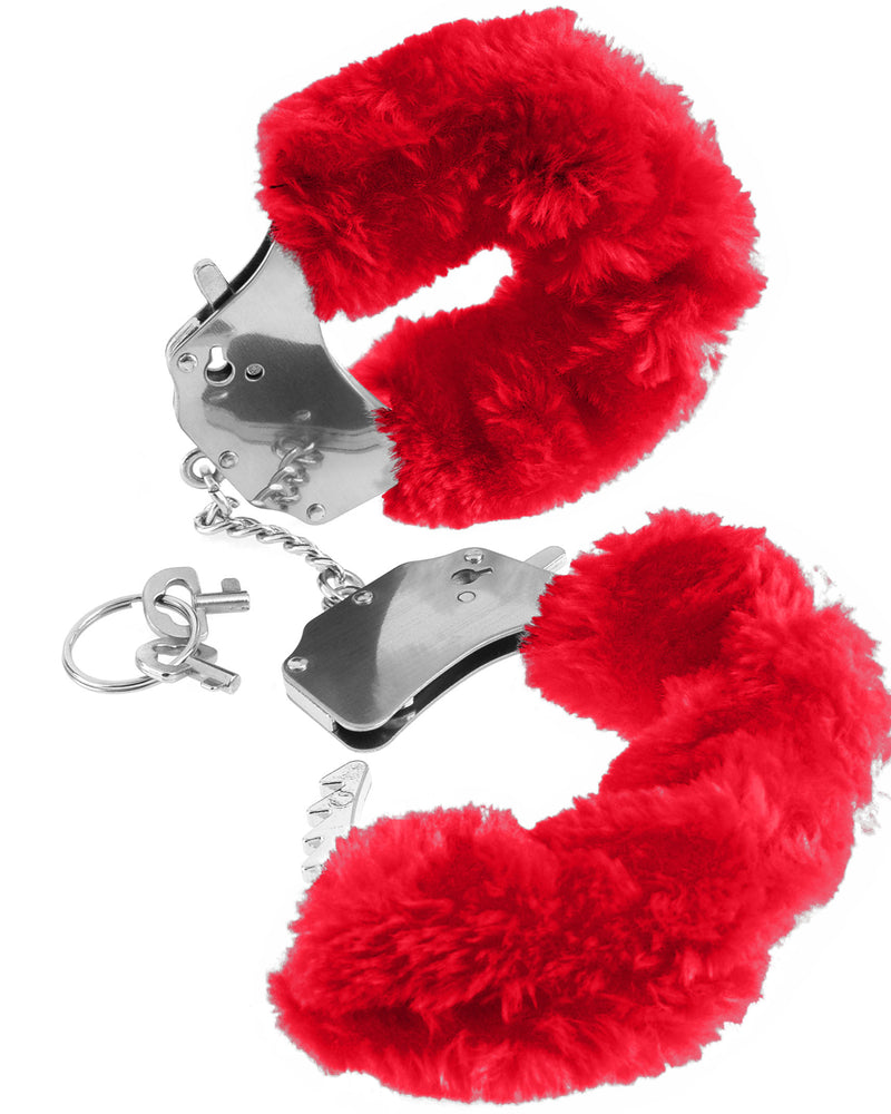 Fetish Fantasy Series Furry Cuffs - Red