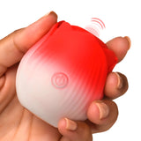 Pulsing Petals Throbbing Rose Stimulator - Red