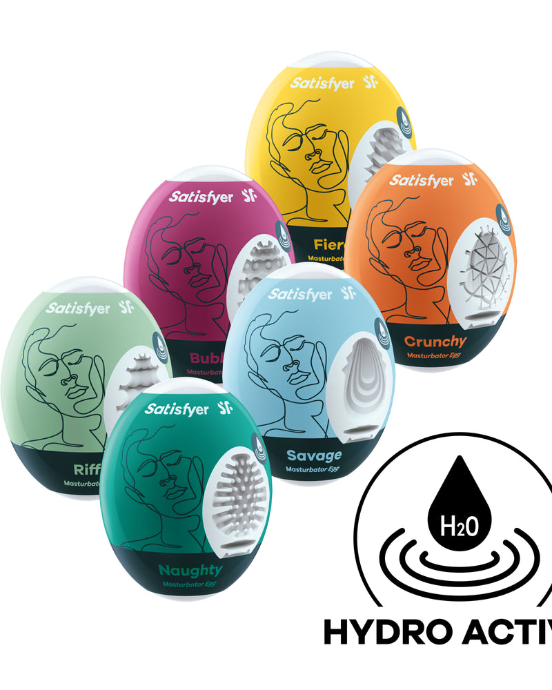 "Masturbator Eggs - 6 Piece Set SAT-4001814"