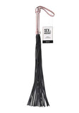 Brat Flogger - Black / Rose Gold