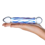 6.5 Inch Full Tip Textured Glass Dildo