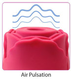 "Rose Suction Stimulator - Red WTC946R"