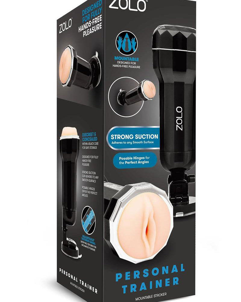 "Zolo Original Mount Discreet Stroker - Black X-ZO6060"