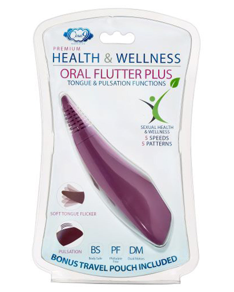 Health and Wellness Oral Flutter Plus - Plum