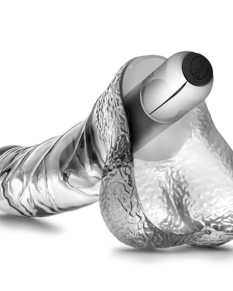 "Naturally Yours - Vibrating Ding Dong - Clear BL-53712"