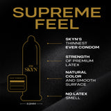 Skyn Supreme Feel 3 Count Condoms