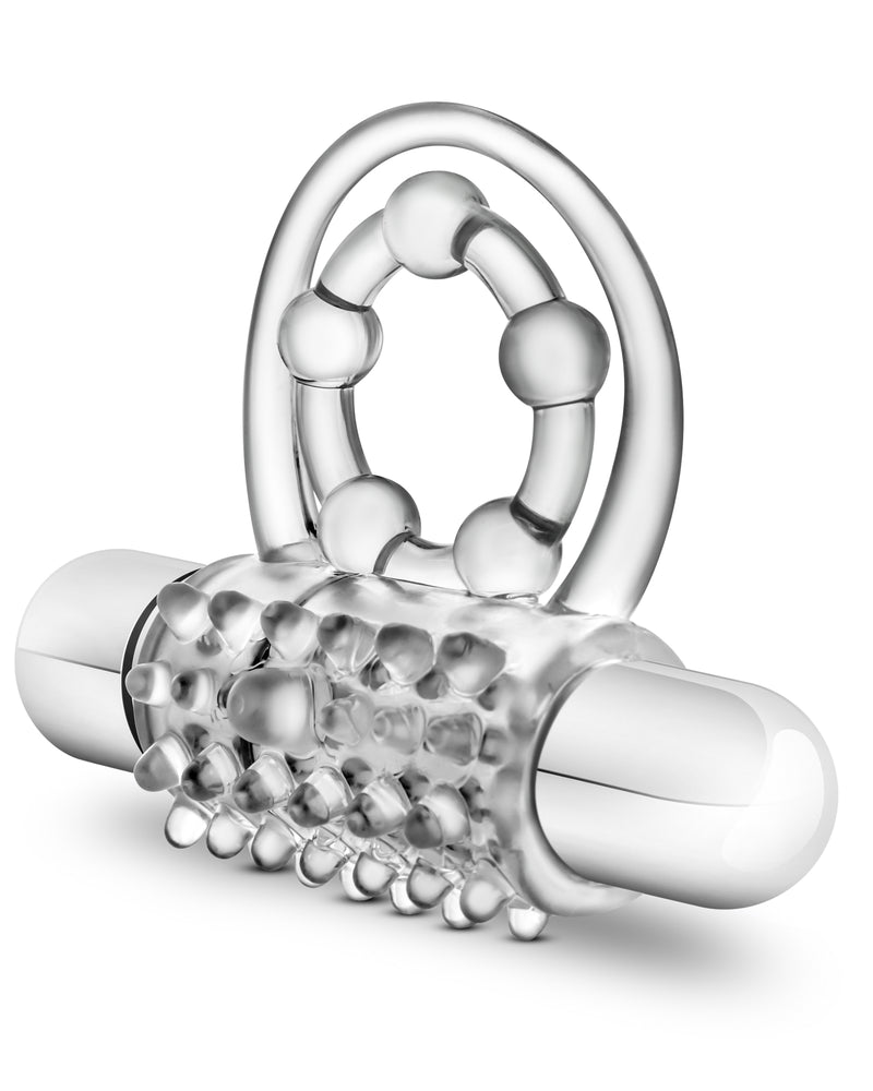 "Stay Hard - Vibrating Super Clitifier - Clear BL-90912"