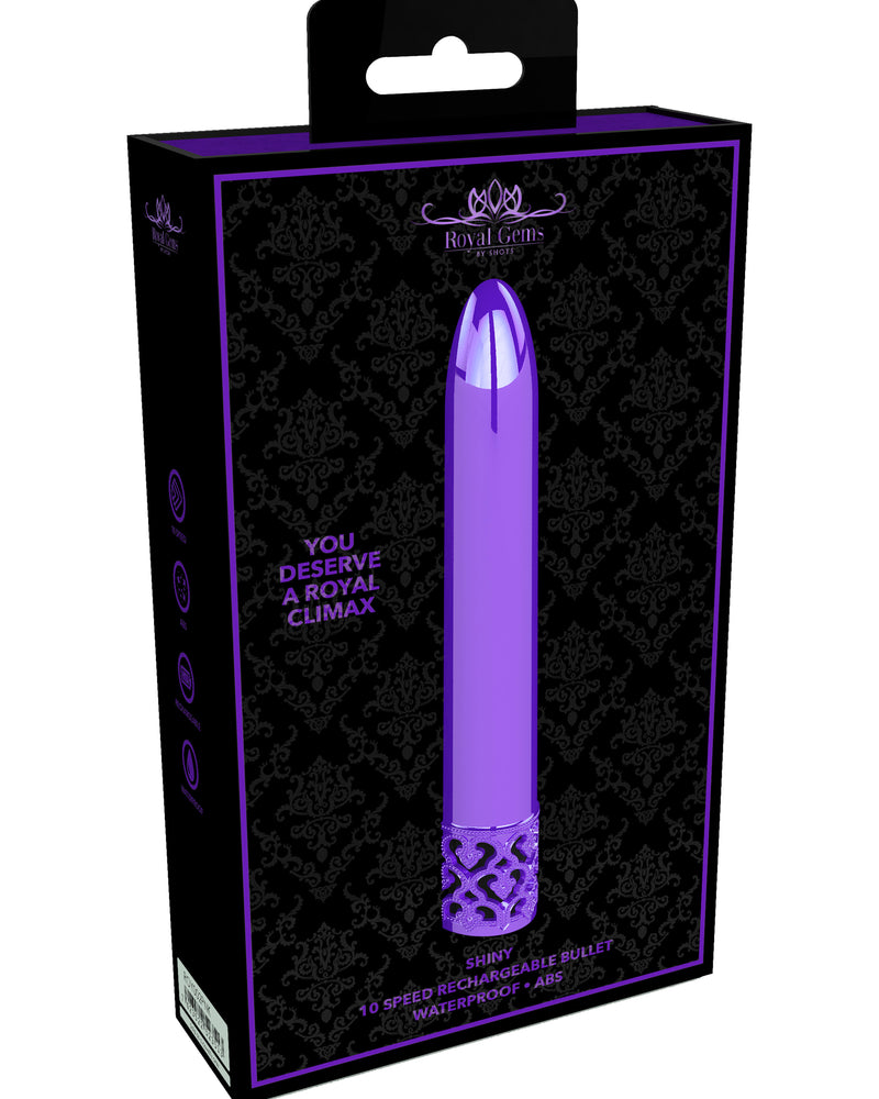 Shiny - Rechargeable Abs Bullet - Purple